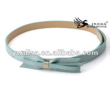 Beige PU Plain Belt For Women's Garment